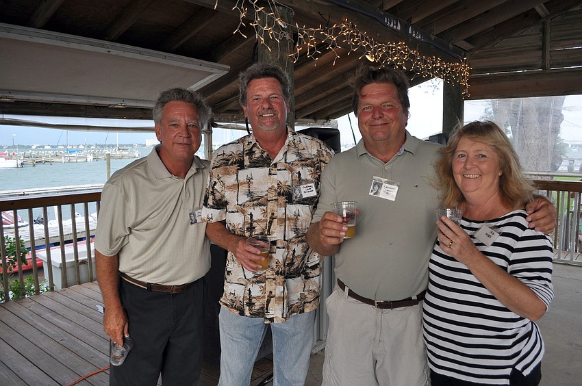 Mike Stephenson, Jeffrey Imhoff and Leonard and Iris Meyer