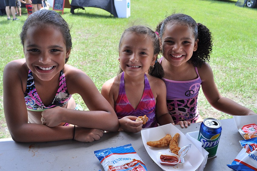 Sisters Gianna Sanders, Janelle Riviera and Mia Sanders love spending time together.