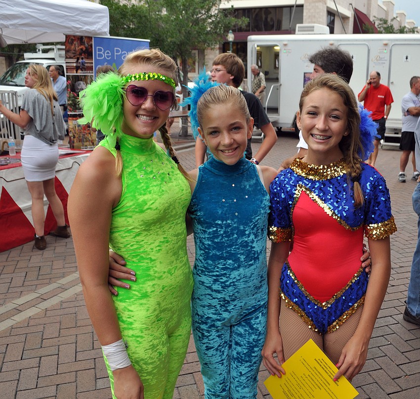 Alli Pierce, Sierra Pittman and Maya Kaiser