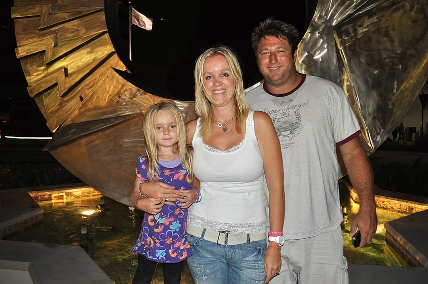 Vincent and Melissa Jennings with Natasha Bradley and Andrea Cody