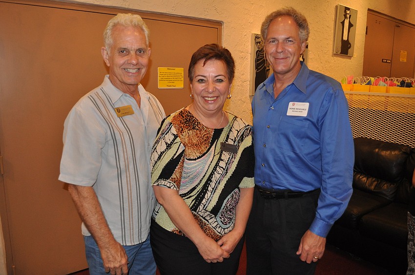 Lyn Wiley, Leona Collesano and Michael Bush of Home Resource