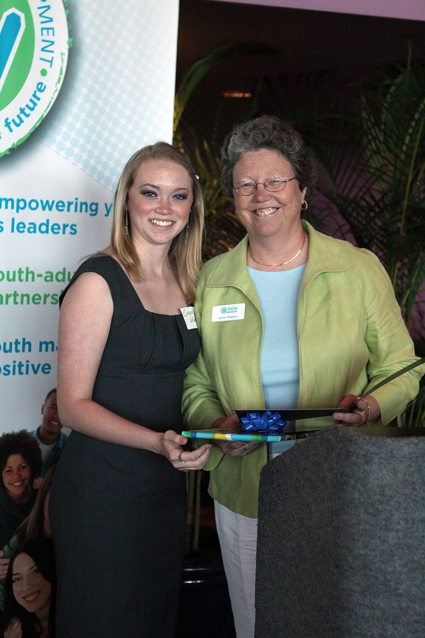 Cassandra LaBanty and Karen Bogues