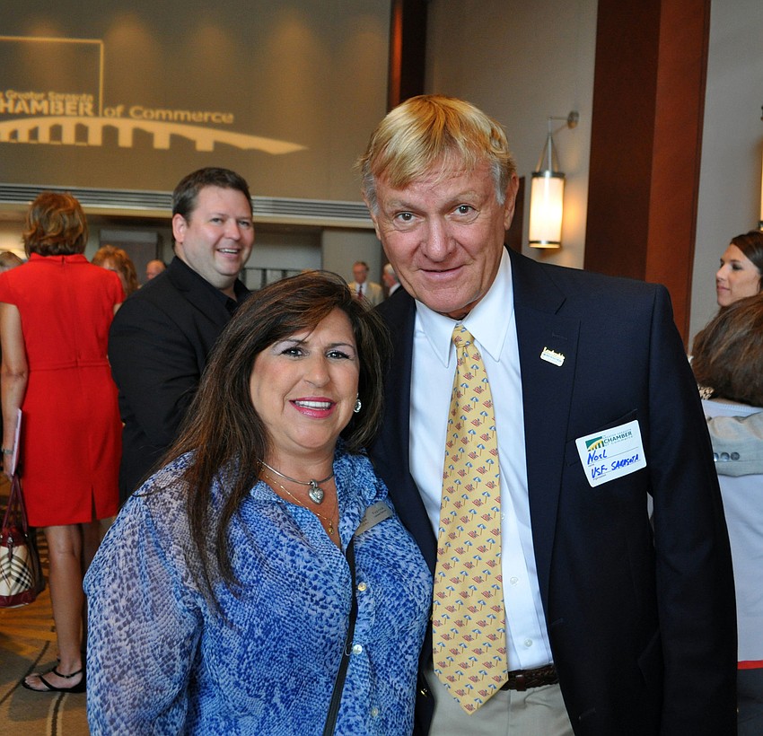 Yvonne Schloss and Dr. Noel