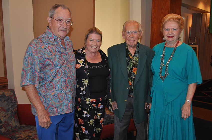 Sam Sebastian, Beth and Dr. Glenn Bredemeyer and Jo Sebastian