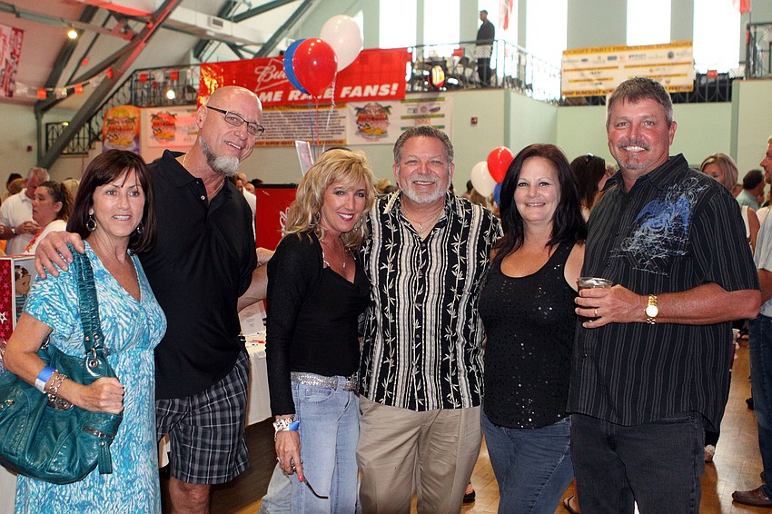 Jody Wyman, James Linkogle, Genni and Julius Hala and Kathy and Steve Hoffman