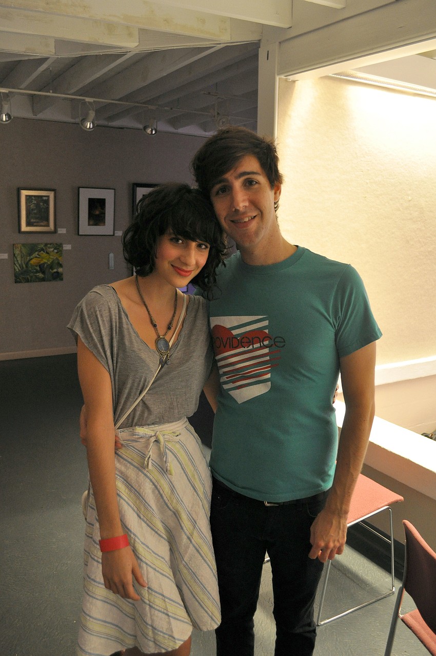 Arielle Scherr and Tyler Wilson