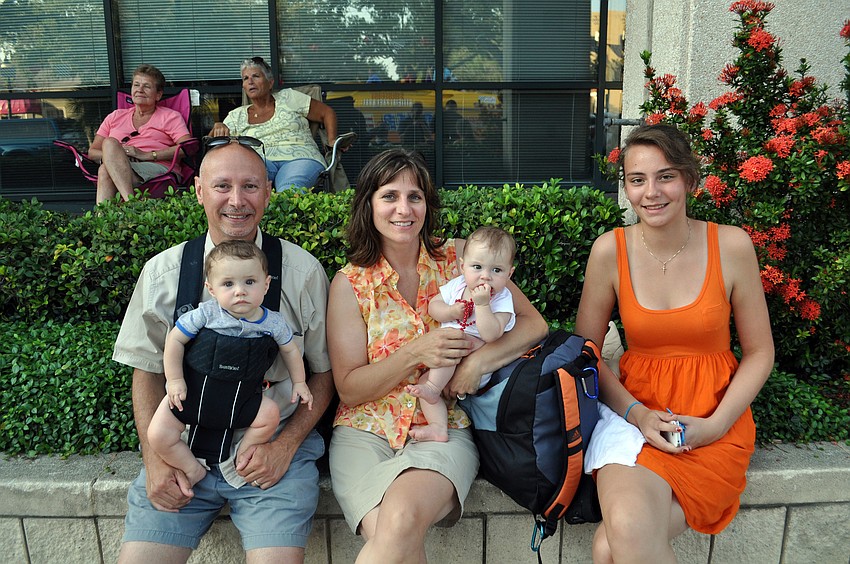 David and Pauline Paletta with their children John, Maria and Gwen