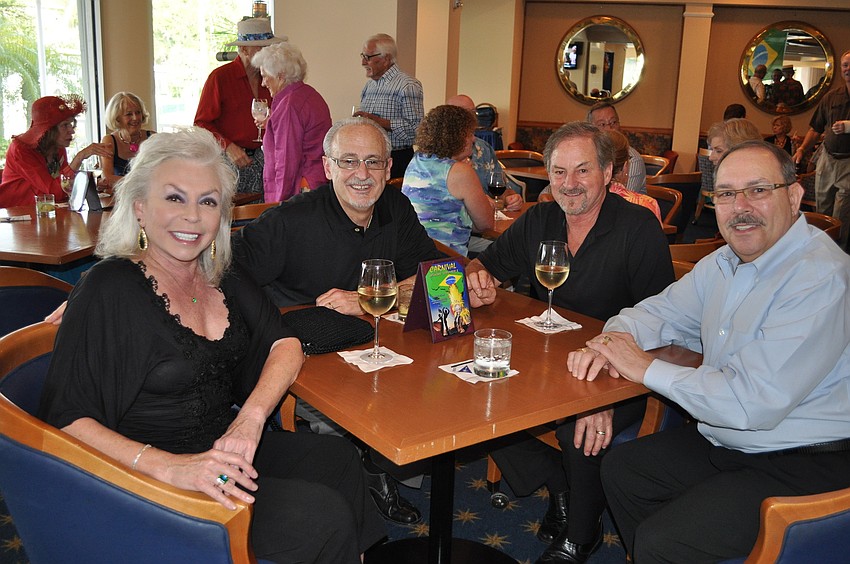 Eleanor Yoder, Bob Heasley, Donovan Yoder and Jack Waterloo