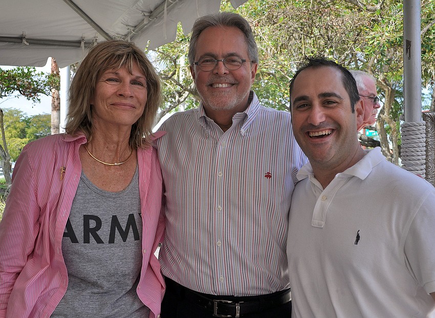 Mayor Suzanne Atwell, Commissioner Joe Barbetta and Commissioner Paul Caragiulo