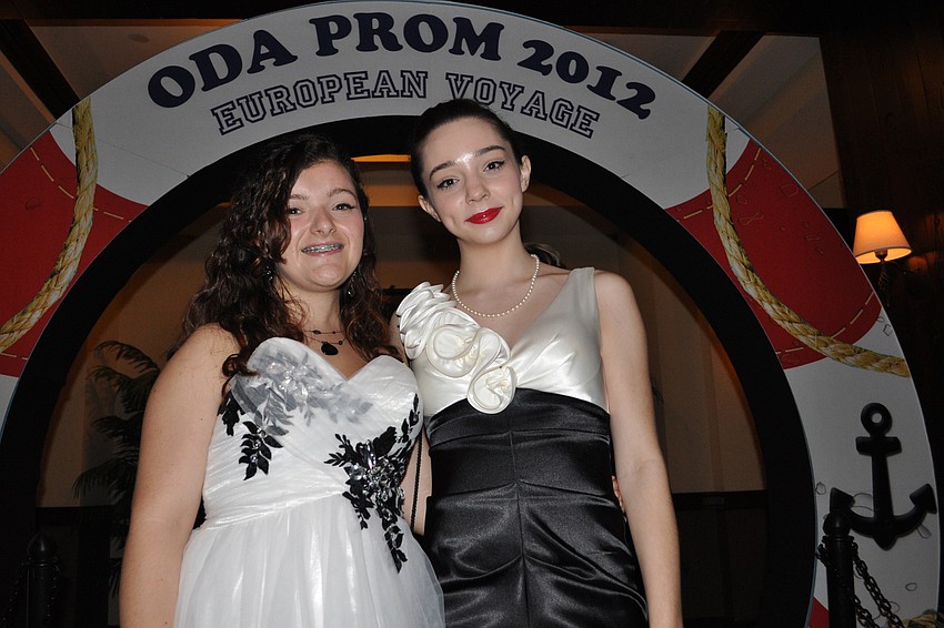 Stephanie Palmer and Stephanie Muench arrived around 9 p.m.