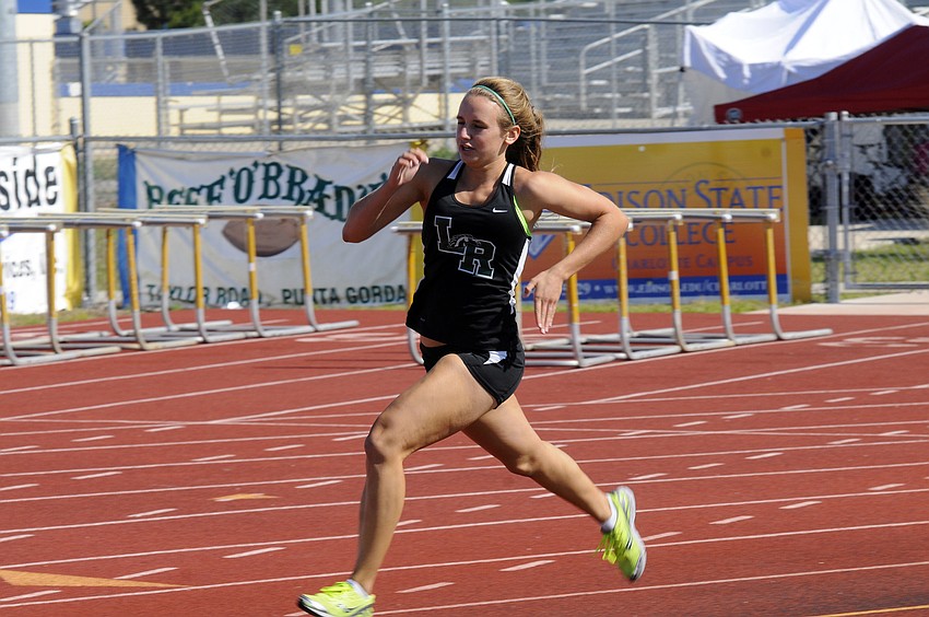 Lakewood Ranch sophomore Mariah Higgins qualified for the Class 3A state meet in the 4x400 relay.