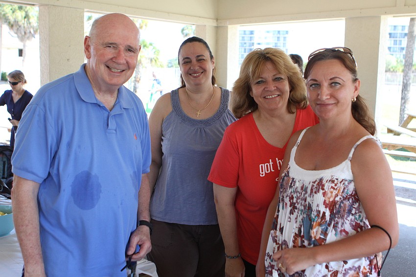 Dr. Dick Aubrey, Connie Graham, Roseanna Tizzano and Nataliya Fesko