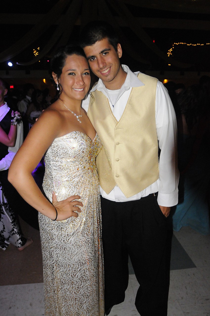 Sophomore Jordan Palmer and senior Michael Sessa