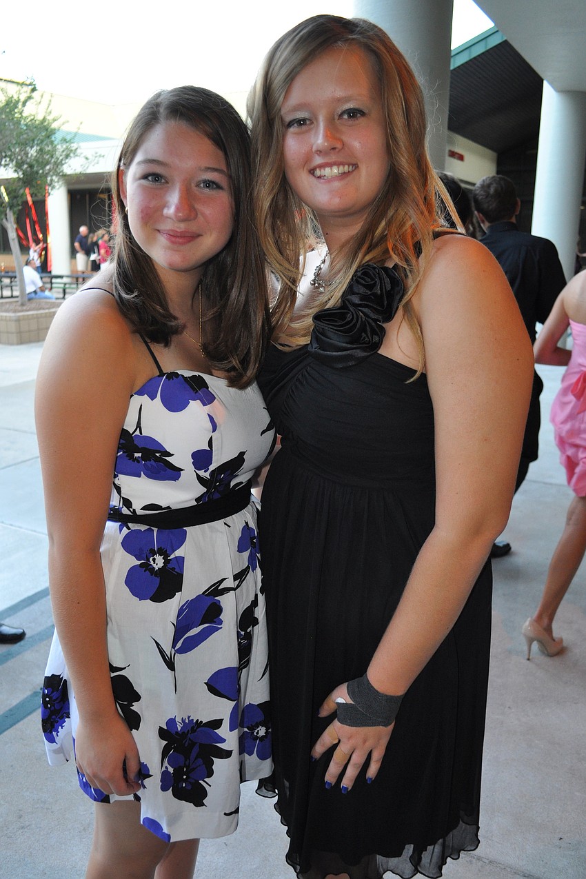 Lauren Townsend and Taylor Noble