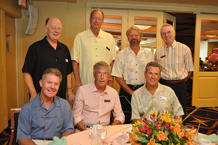 Tom Creel, Gary Erickson, Chris Covert, Lee Peakes, Bob Chalson, and Commodore Bob Hunter