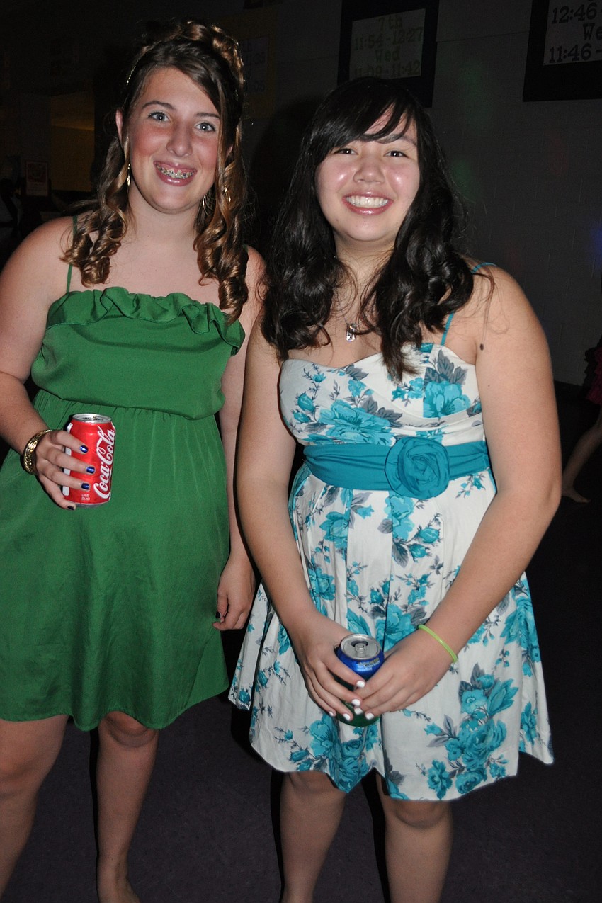 Kayla Lipker with Katherine Hurst