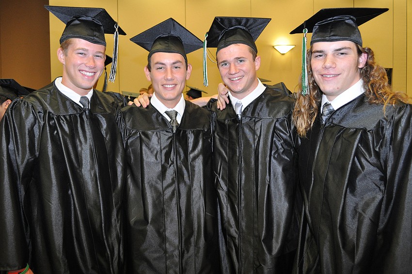 Ryan Hinch, Collin Hocker, Aaron Honsa and Josh Leduc