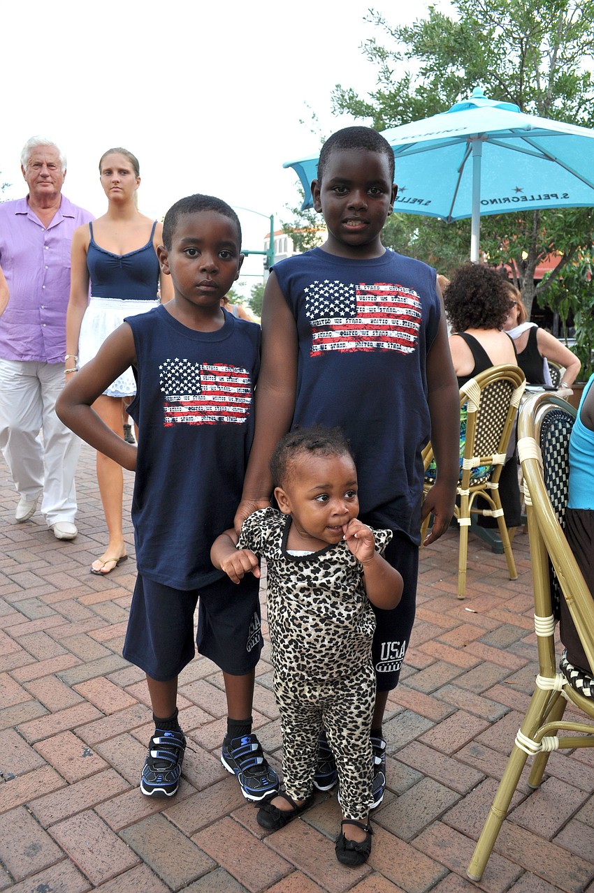 Jonah Abebe, Michela Davis and Henuk Abebe