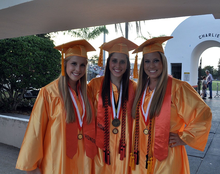 Kelli Ahles, Kelly Clark and Nicole Vesely