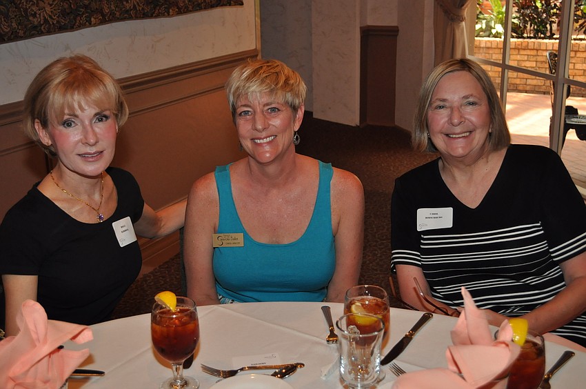 Dr. Holly Barbour, Carol Arscott and Carol Hirschburg