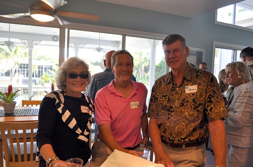 Susan and Wayne Barcomb with John Sulton