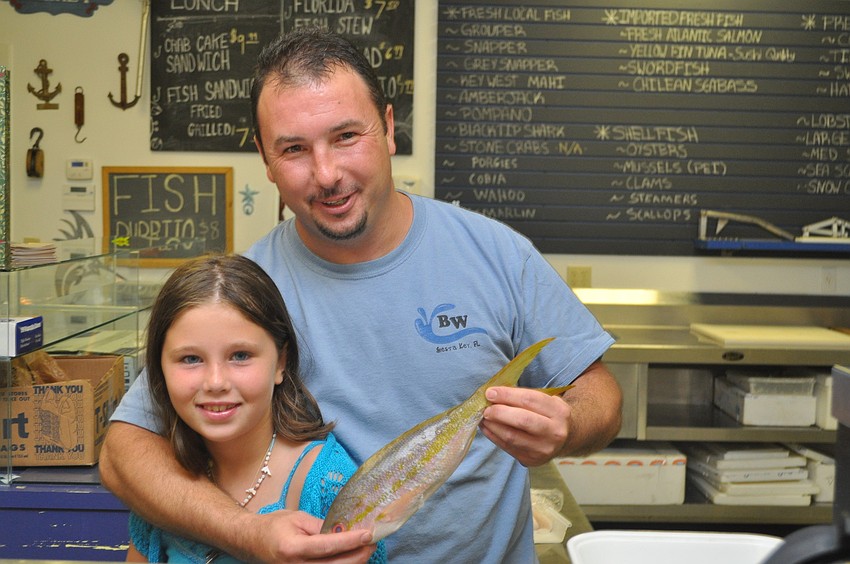 Owner Scott Dolan with Brooke Denham