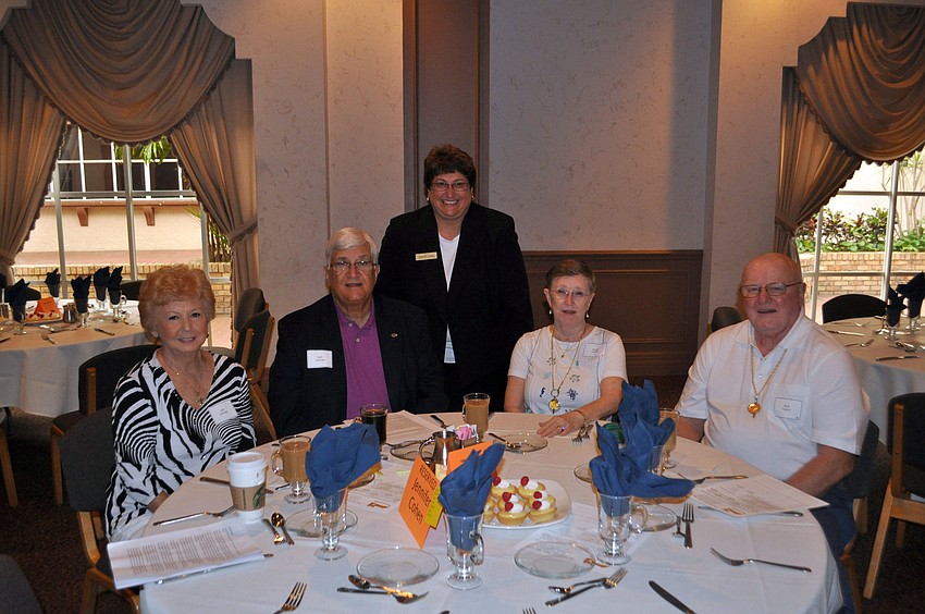 Joy and Sam George, Jennifer Cohen and Sonja and Bob Taylor