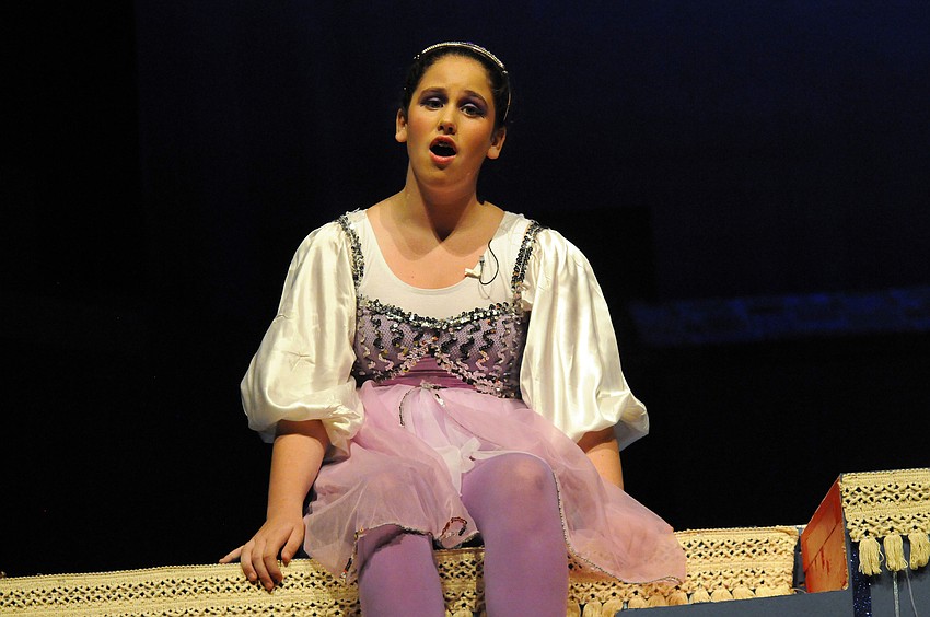 Nolan Middle School seventh-grader Olivia LaFemina couldnâ€™t wait to take the stage and perform the role of Jasmine.
