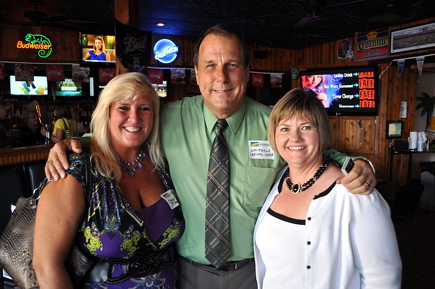Suzy Adams, Jim Toole and Morgan Gerhart