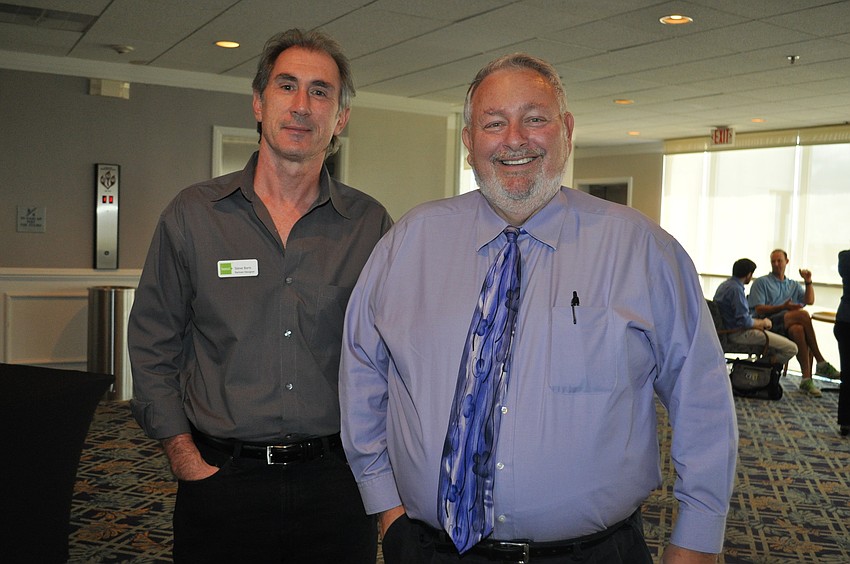 Steve Boris with Boost Studio and Jack Dean with G. fried Flooring