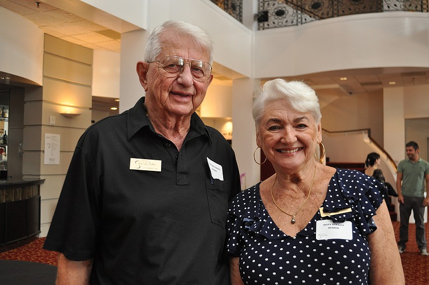 Dr. Crawford and Joann Hopkins