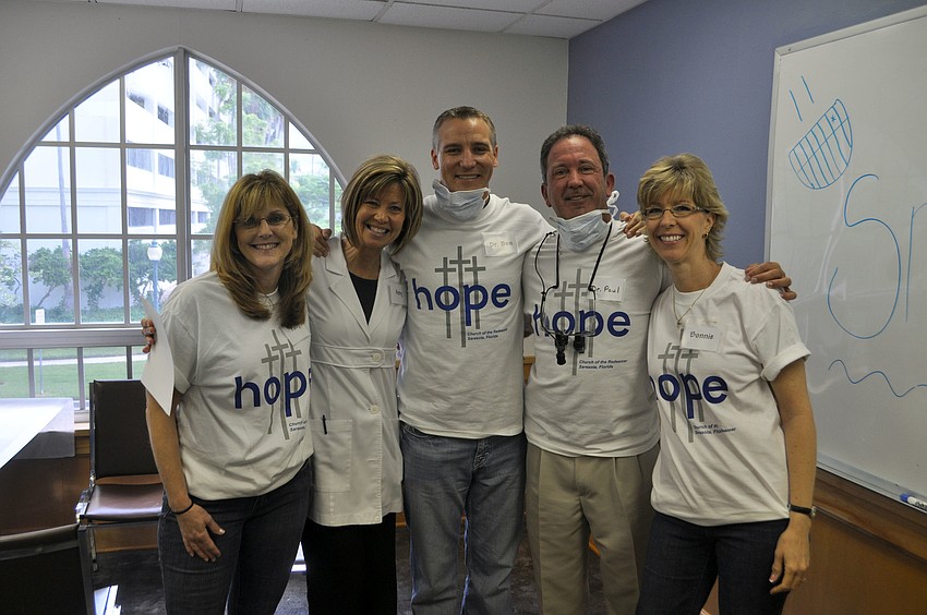 Patty Denney, Amy Freed, Ben Maricz, Paul Jaworski and Bonnie Clark