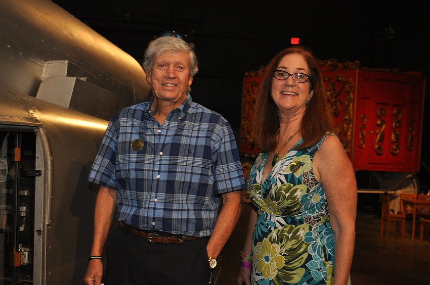 Dick Pelton with Longboat Island Chapel and Wendy Webb with ServPro Bradenton