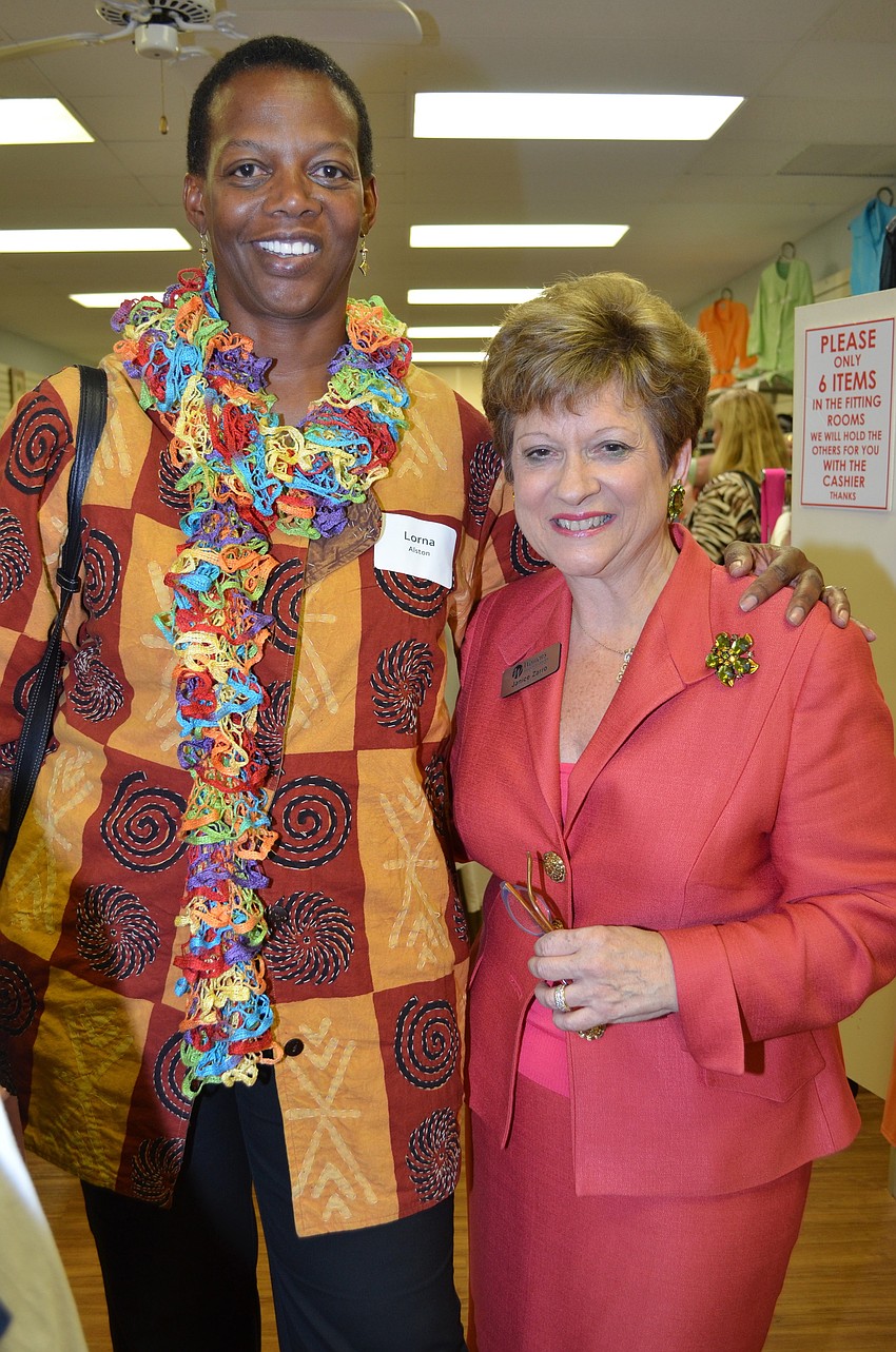 Lorna Alston and Janice Zarro