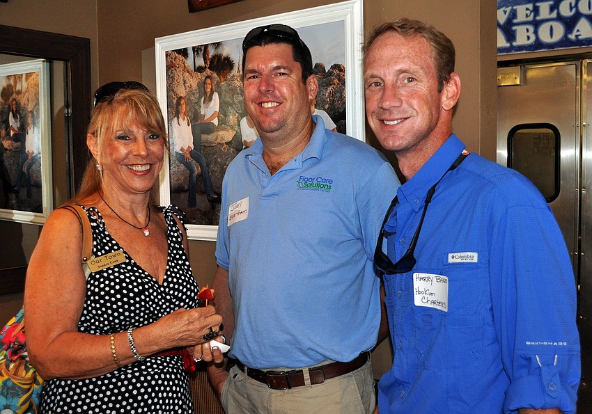 Sondra Conk, Joel Bertham and Harry Baker