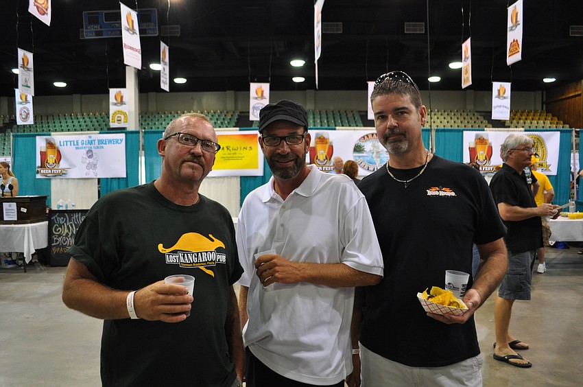 Darren Burns, Randy Olsen and Bill Usewick