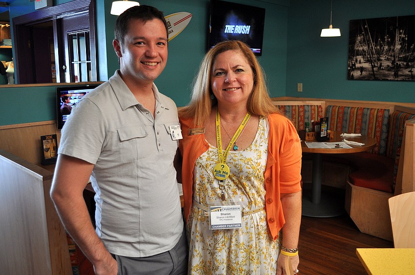 Jaime Garza and Sharon Litchfield