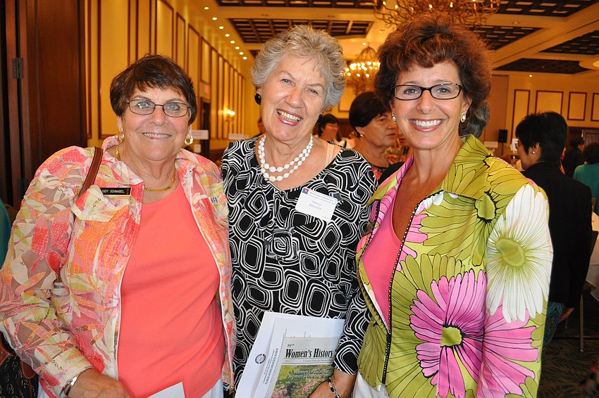 Judy Schnabel, Nancy Razvoza and Rita Ferrandino