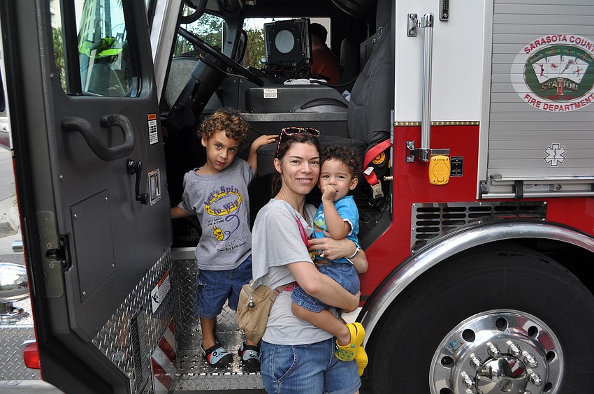 Milan Cantero, Leonie Vanpossel and Matisse Cantero