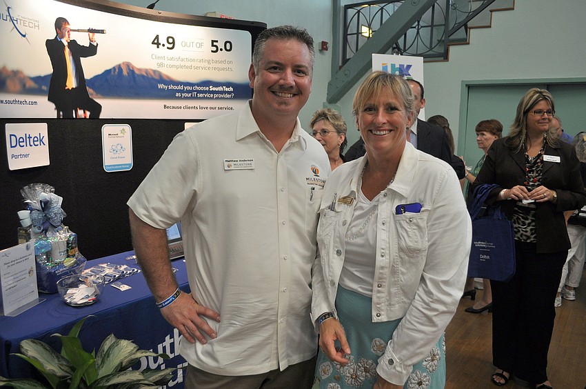 Matthew Anderson and Donna Hunter-Smith