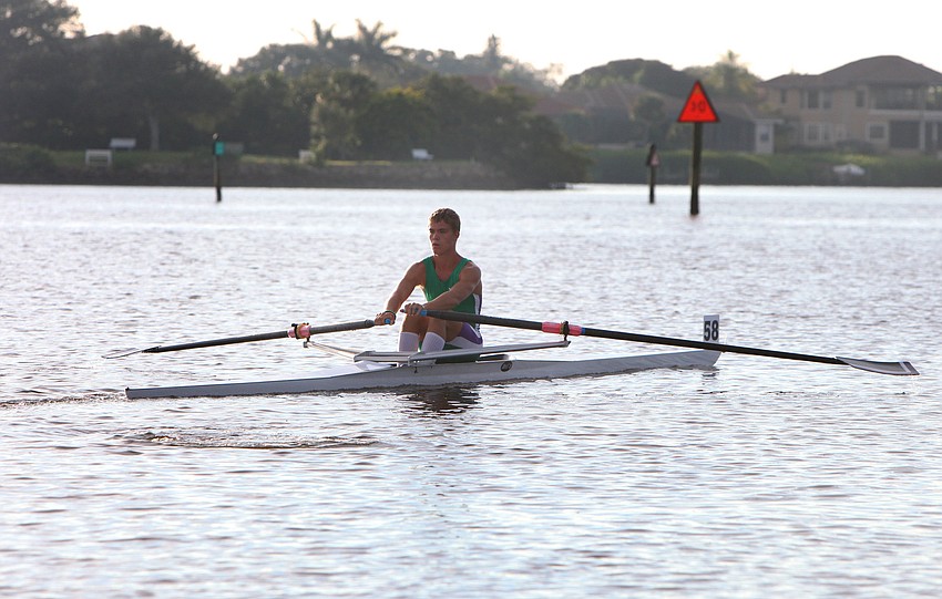 Sarasota Sculler Isaac Mingus