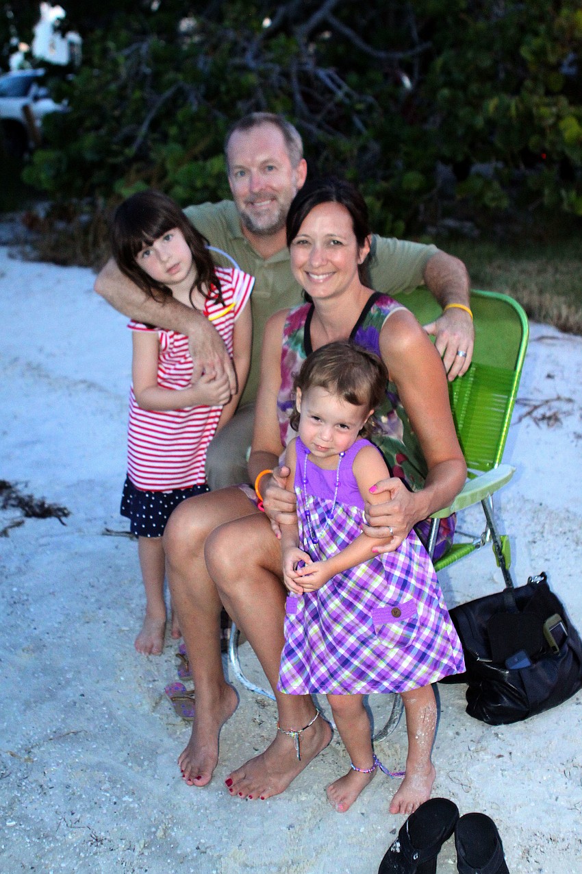 Brian and Stacy Fender with their daughters Olivia, 6, and Sabrina, 3.