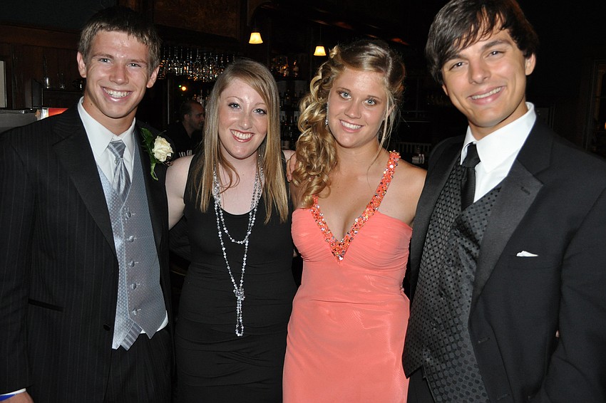 Paul Jones, Amanda Arbeit, Tori Johnston and Tyler Eaden