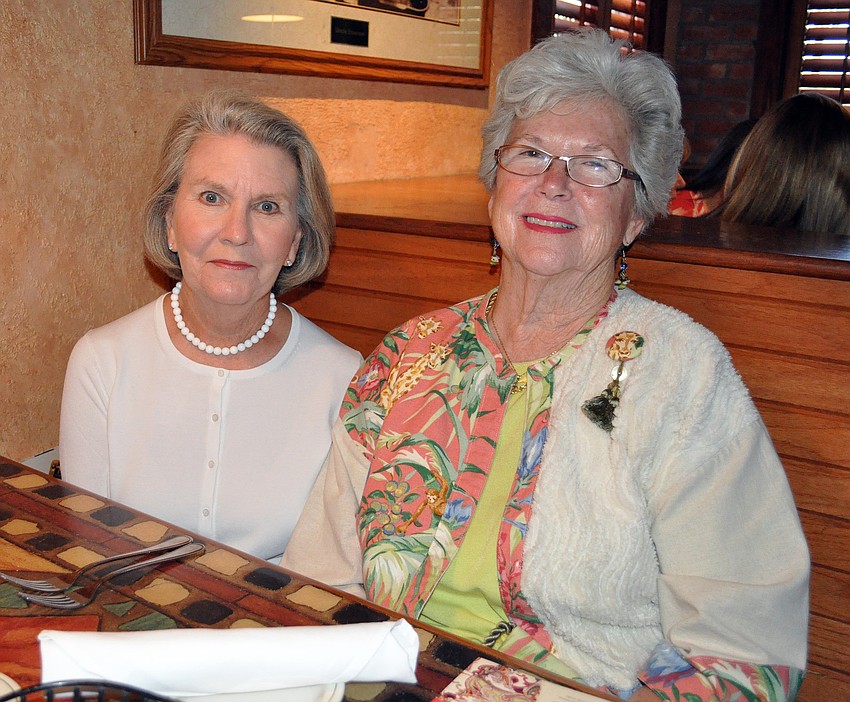 University Park Country Club resident Glenda Auxier and the Meadows resident Elizabeth Wildhack enjoyed spending the afternoon with their friends while supporting a good cause.