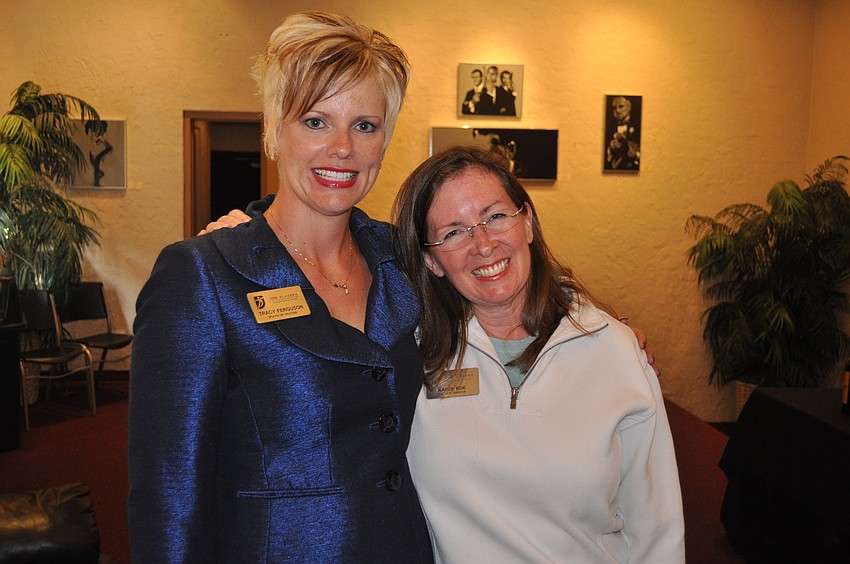 Tracy Ferguson and Karen Roe