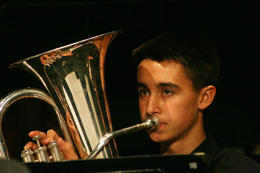 Joseph Plechy loved performing at this year's Art Day.