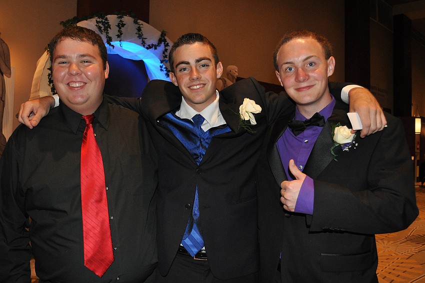 Sean Wickman, Joel Balfour and Ryan Reynolds