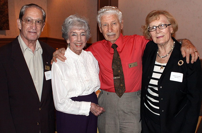 Bert Fivelson with Janet and Ron Sheff and Vlatka Ivanisevic