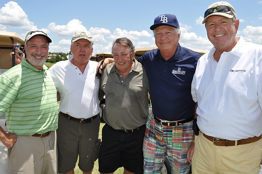 Barry Wolfson, Ken Dean, Peter Houk, Kim French and Dr. Warren Simonds