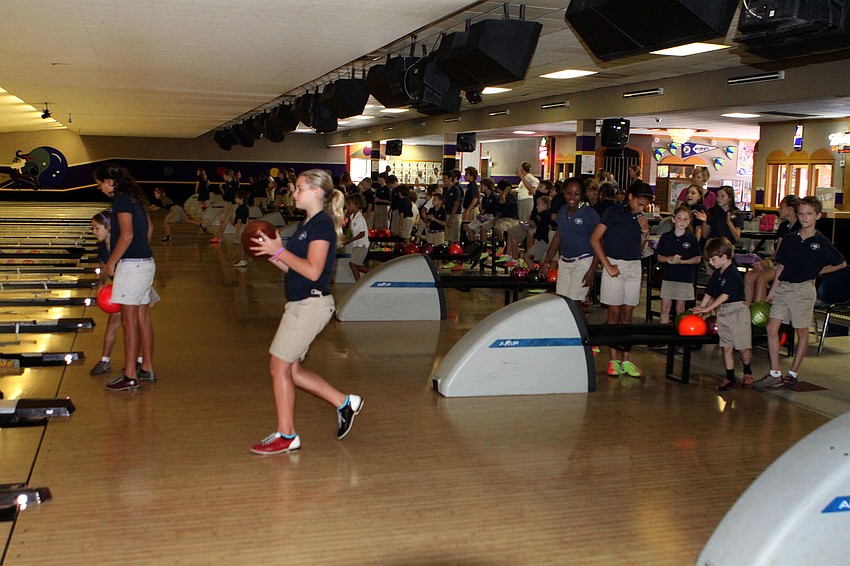 The first and sixth grade ODA buddies went on their annual Buddy Bowling field trip, Friday, May 18, at Sarasota Lanes.
